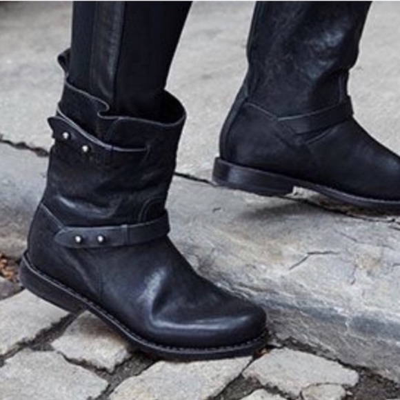 🥳HP🥳 NEW Rag & Bone GORGEOUS Italian Leather Moto Boots, 7.5 - Picture 2 of 10